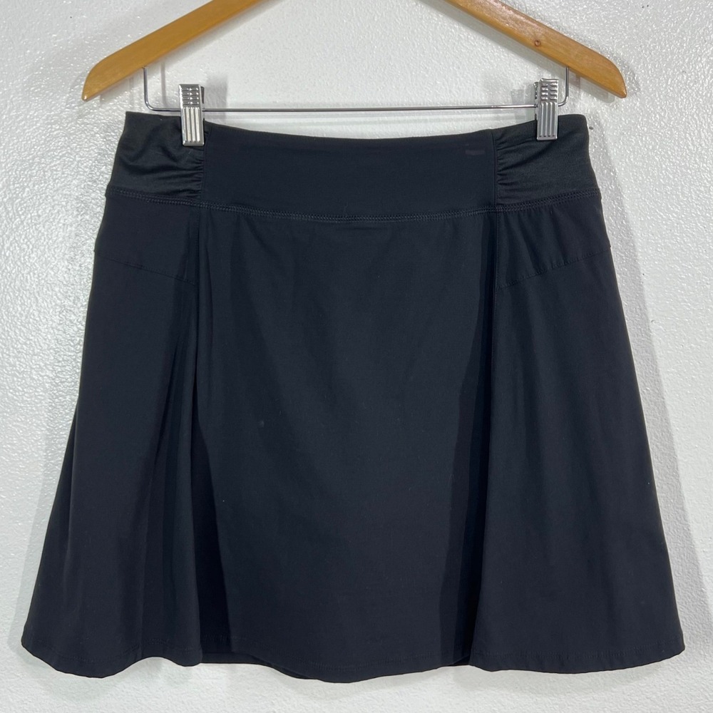 Mountain Hardwear Dynama Skirt Womens Medium Blackβ Hiking Skort Built-In Shorts